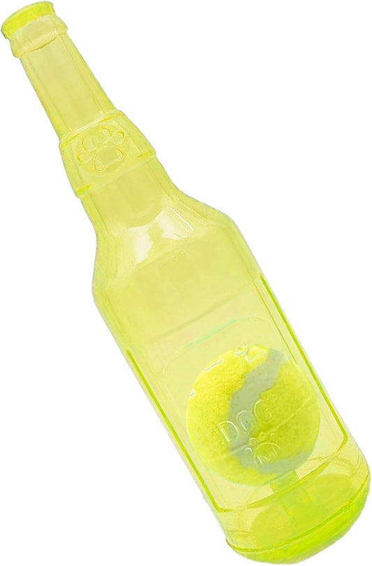 Dog Squeaky Floating Toy for Small Medium Large Dogs Training Fetch Indestructible Dog Chew Toys Indoor Pool Beach Outdoor Pet Supplies Yellow S