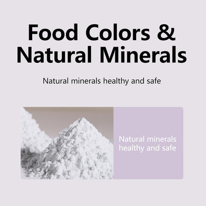 Natural Mineral Bird Perch for Cage Parrot Perch Platform for Beak Grinding Claw Trimming & Chewing Chew Toy for Parakeets Cockatiels Conures Birds Cage Accessories (Gradient Purple, 4.7")