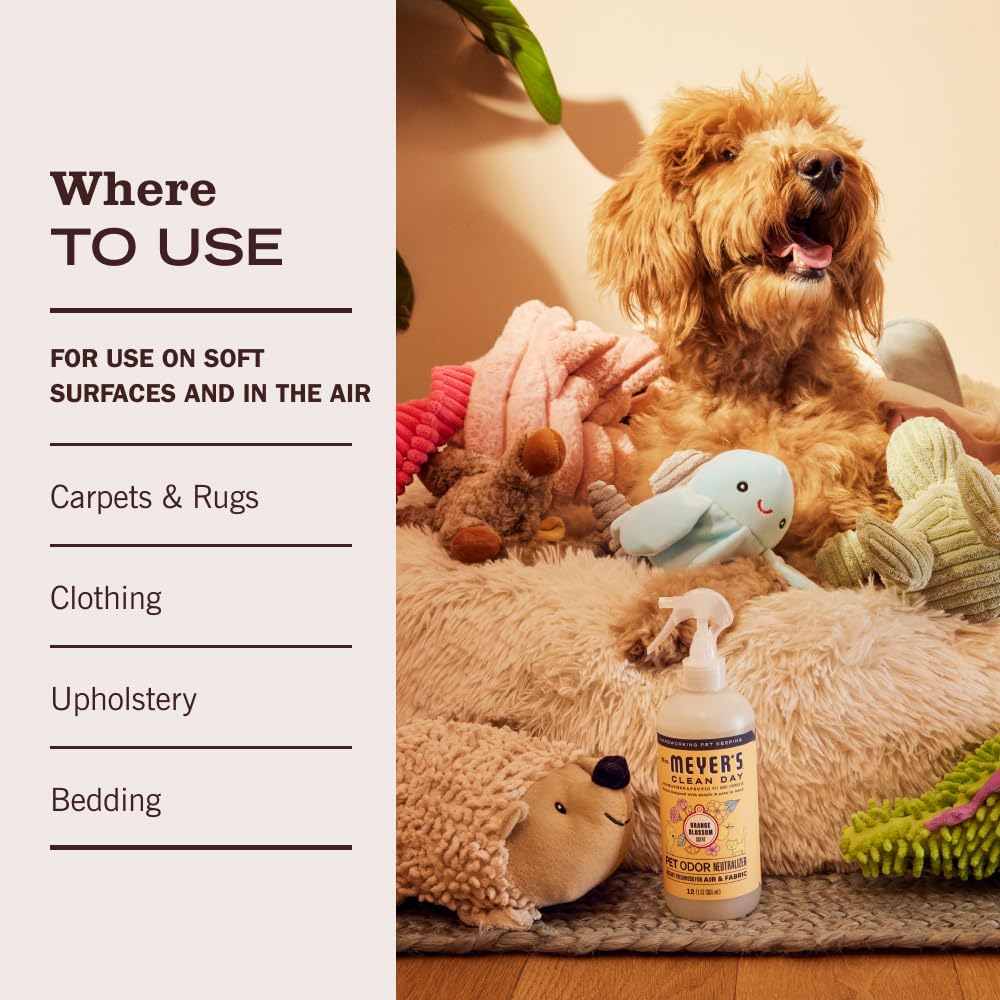 MRS. MEYER'S CLEAN DAY Pet Odor Neutralizer. Chosen for real quality, fits naturally into modern