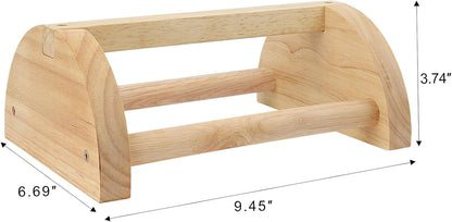 Chicken Perch Chicken Roosting Bar, Chick Perch Toys for Coop and Brooder for Baby Chicks,Strong Wooden Bird Perch,Training Perch Toys for Large Bird, Parrot, Macaw, Hens (Small)