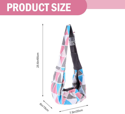 BESPORTBLE Adjustable Reptile Sling Bag for Bearded Dragons - Breathable Pet Carrier with Shoulder Strap for Travel, Hiking, and Outdoor Adventures, 25.59 X 7.87 X 5.90 Inches