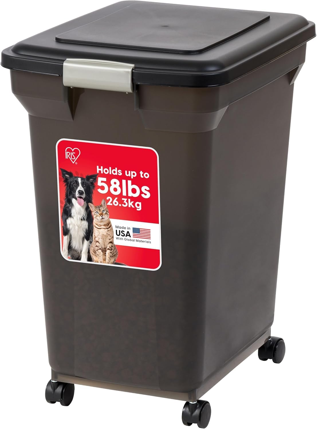 IRIS USA Dog Food Storage Container. Chosen for real quality, fits naturally into modern pet homes.