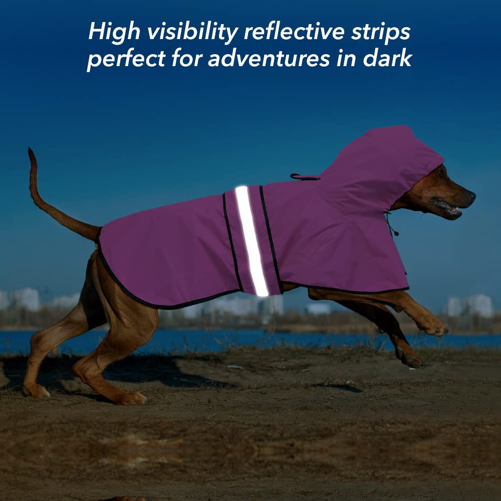 Ezierfy Reflective Dog Rain Coat. Chosen for real quality, fits naturally into modern pet homes.