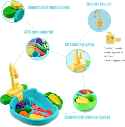 Parrot Shower, Parrot Bird Bathtub, Automatic Bird Bathtub Pet Bath Pool with Faucet, Bird Bathtub Swimming Pool Toy Bath Shower Water Dispense for Ferret, Goldfinch (Green)