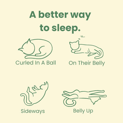 CATTASAURUS Peekaboo Cat Cave for Multiple & Large Cats Up to 30-45 Lbs, Fluffy Cat Beds & Furniture, Scratch Detachable & Washable Tunnel Bed, Comfy Donut Bed (Ruby Snowball, Large (Calming))