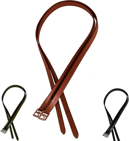 Majestic Ally Genuine Leather English Stirrup Leather (Pair)