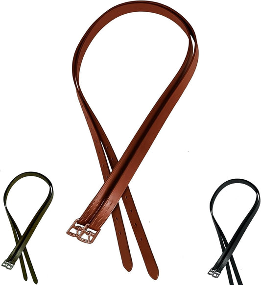 Majestic Ally Genuine Leather English Stirrup Leather (Pair)