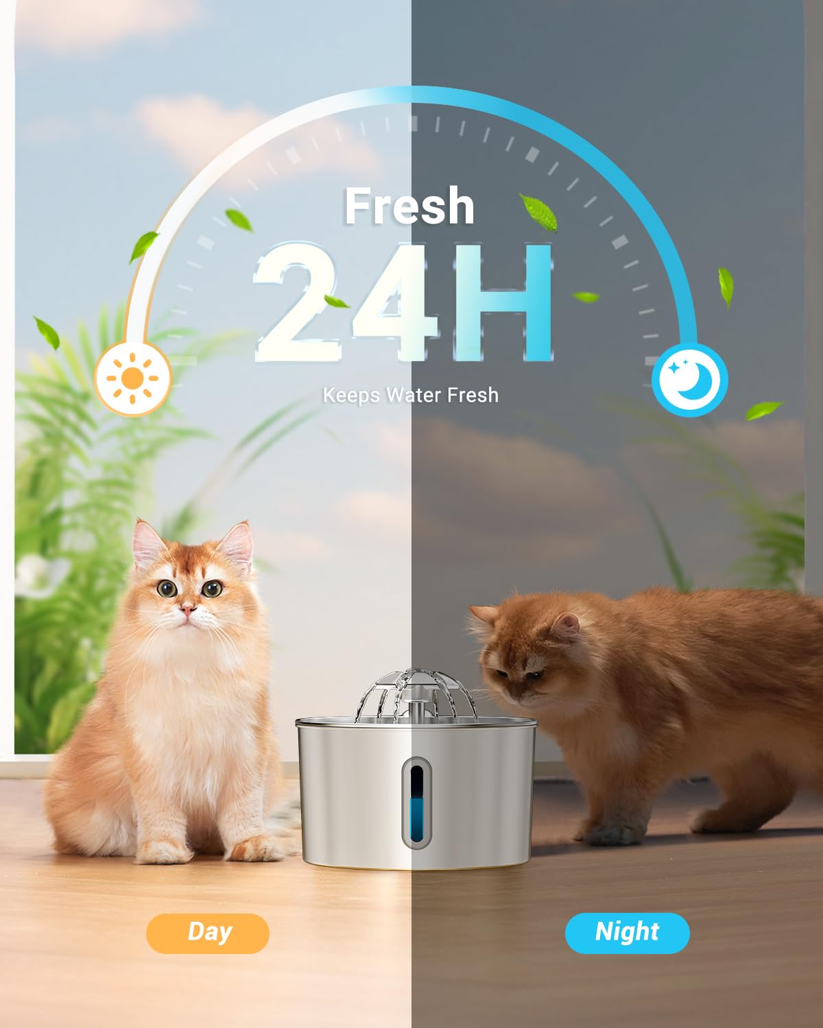 Cat Water Fountain Stainless Steel. Chosen for real quality, fits naturally into modern pet homes.