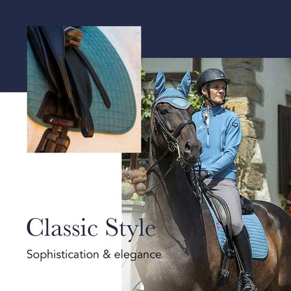 LeMieux Suede Dressage Square - English Saddle Pads for Horses - Equestrian Riding Equipment and Accessories