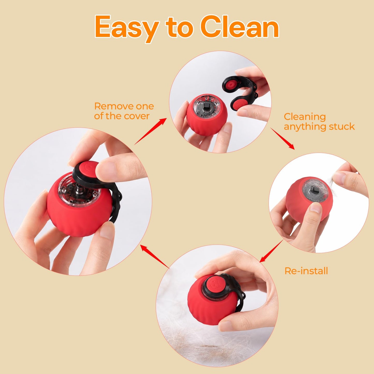 Interactive Cat Toys with Bird Sounds & 3 Speed Modes. Chosen for real quality, fits naturally into