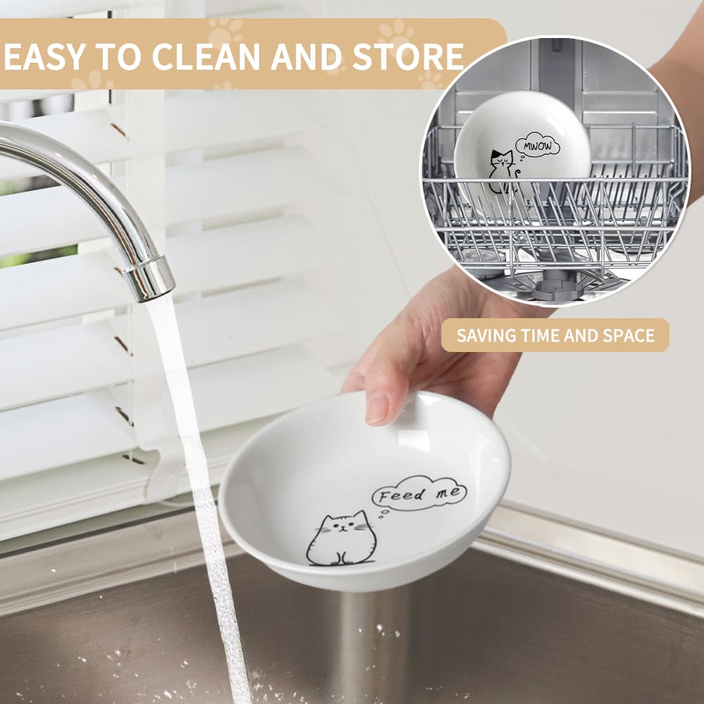 HAPPY KIT 2pcs Little Cat Bowls. Chosen for real quality, fits naturally into modern pet homes.