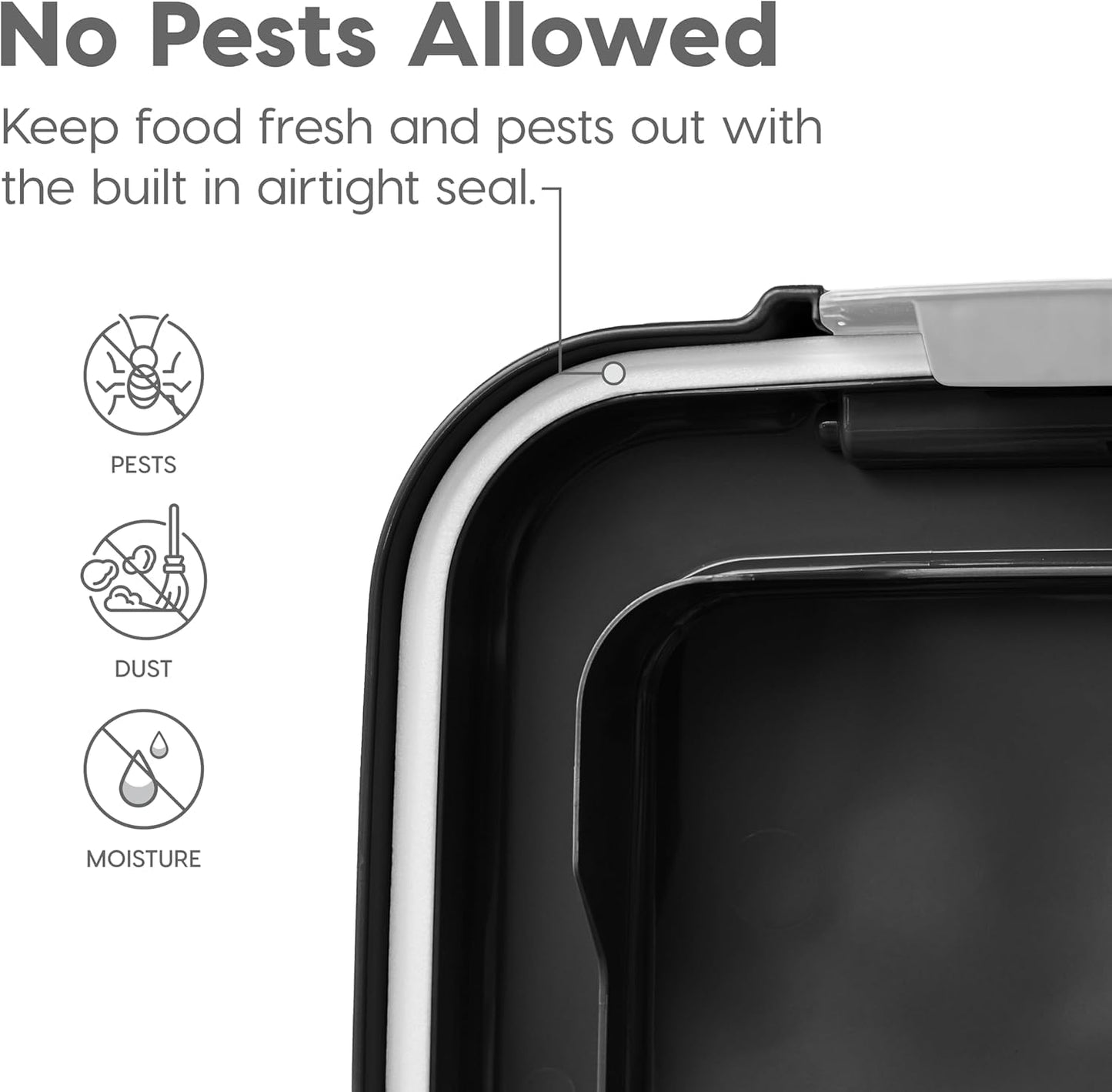 IRIS USA Dog Food Storage Container. Chosen for real quality, fits naturally into modern pet homes.