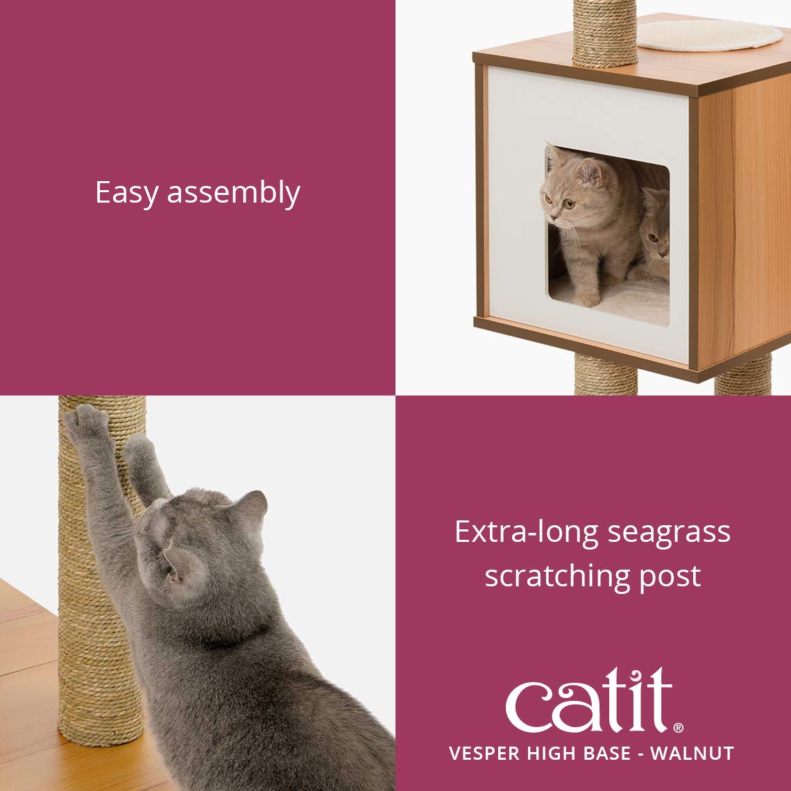 Vesper Cat Tree. Chosen for real quality, fits naturally into modern pet homes.