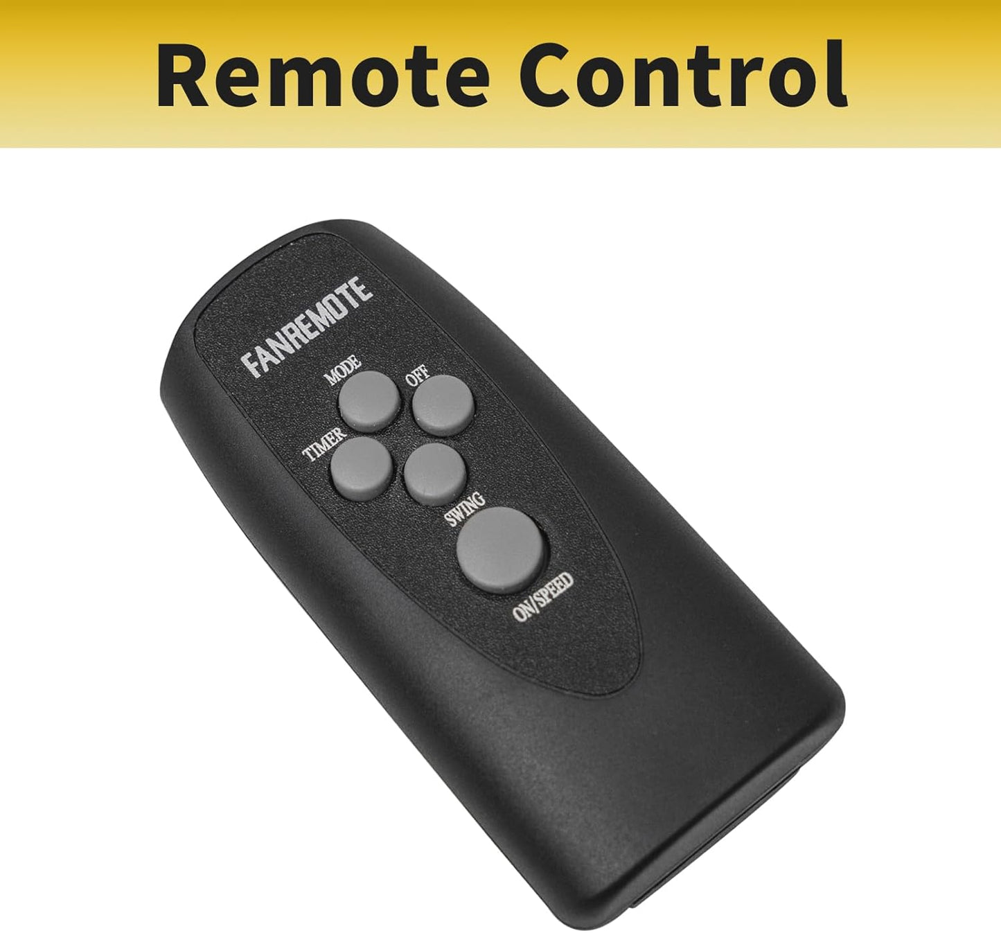 HiCFM 20" Remote Control Wall Mounted Fan, 5000 CFM High Velocity 3-Speed Oscillating Wall Fans with Timer for Industrial, Commercial, Warehouse, Garage, Gazebo and Patios - UL Listed, 2 Pack