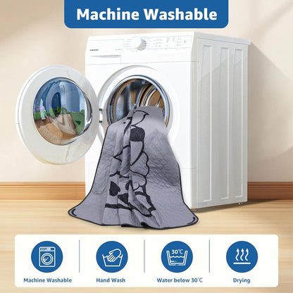 Washable Pee Pads for Dogs: 31x36 Reusable Puppy Pads Non-Slip Training Pads, Fast Absorbency Whelping Mat for Incontinence, Housebreaking, and Crate-2 Pack