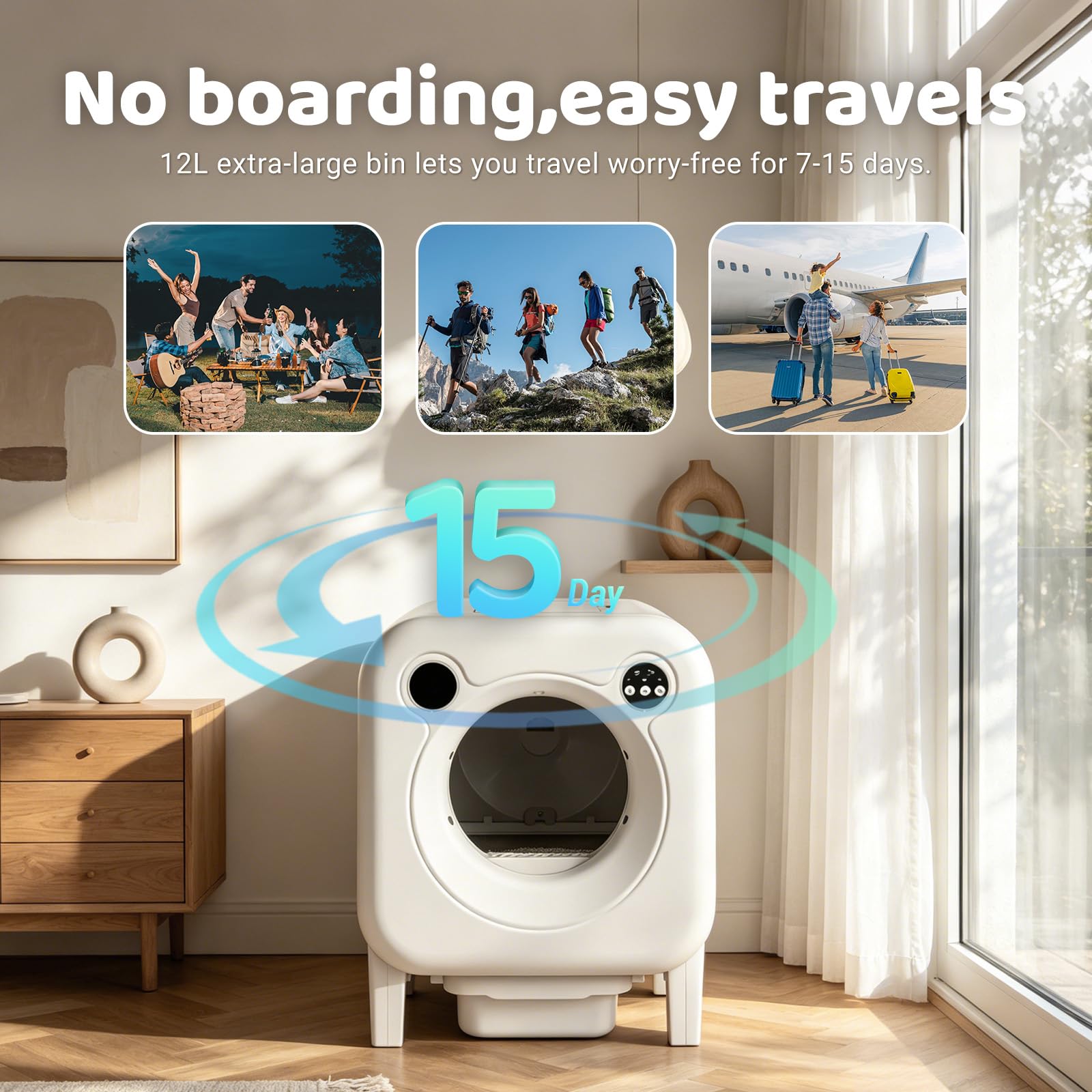 Self Cleaning Litter Box. Chosen for real quality, fits naturally into modern pet homes.