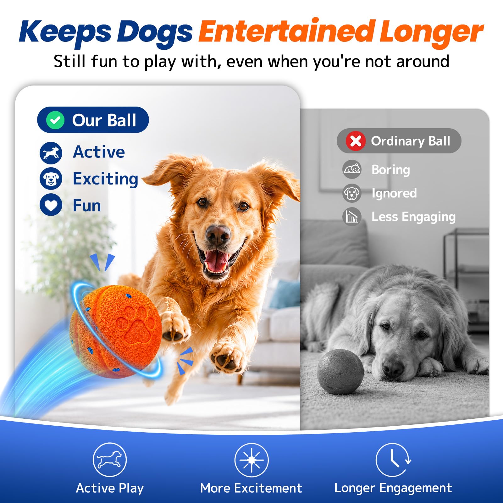 SuivhZx Smart Interactive Dog Toy to Keep Them Busy. Chosen for real quality, fits naturally into