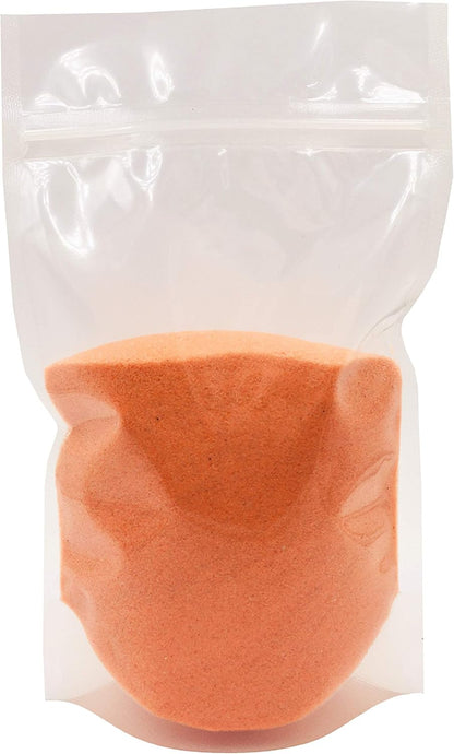 Orange Sand - Fine Sand for Zen Garden, Resin Incense Burner, Smudge Bowl, Ritual Incense, Cast Iron Cauldron, Unity Ceremony, Sensory Bin Table, Mandalas, Crafts by Alternative Imagination (1 Pound)