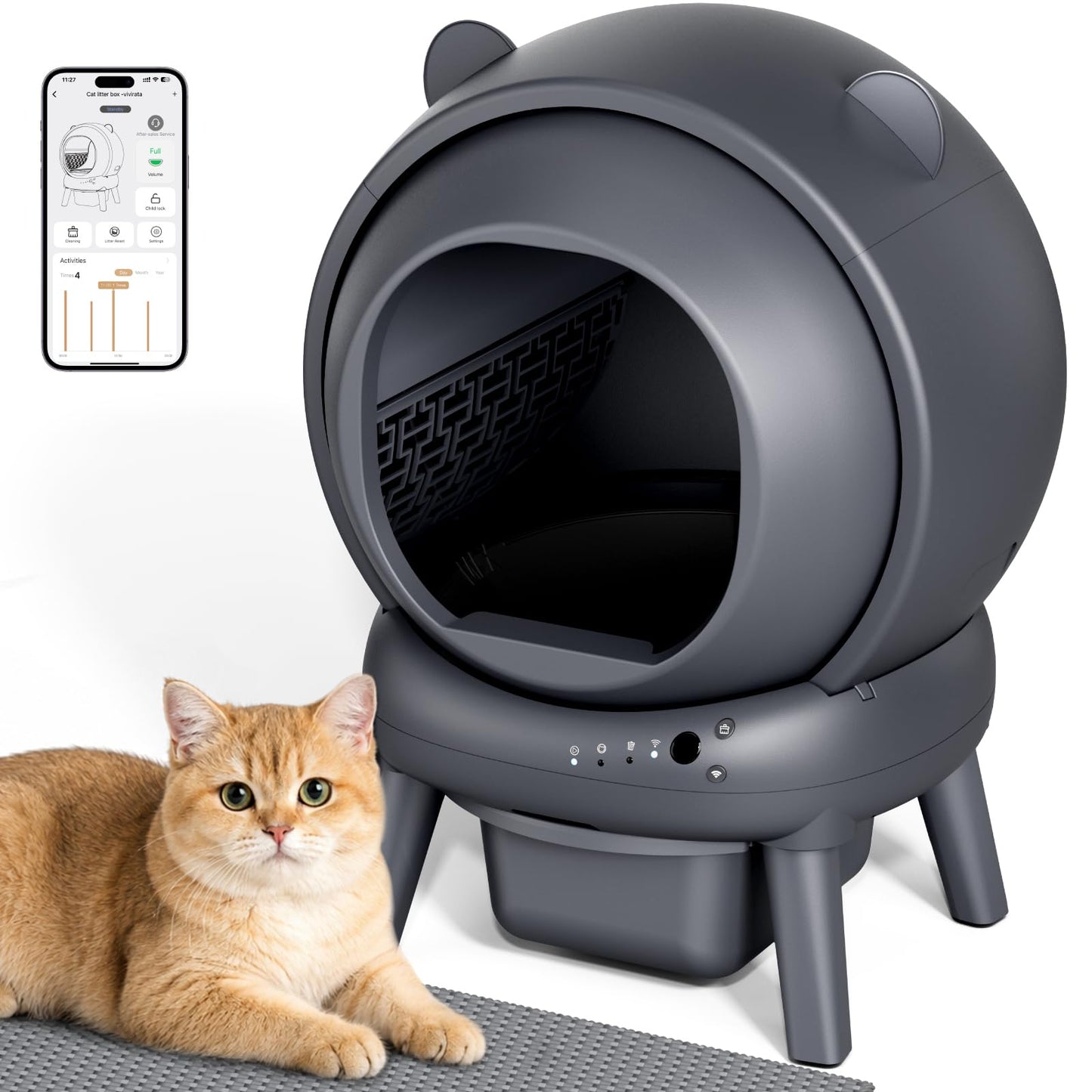 Vivirata Self Cleaning Litter Box. Chosen for real quality, fits naturally into modern pet homes.