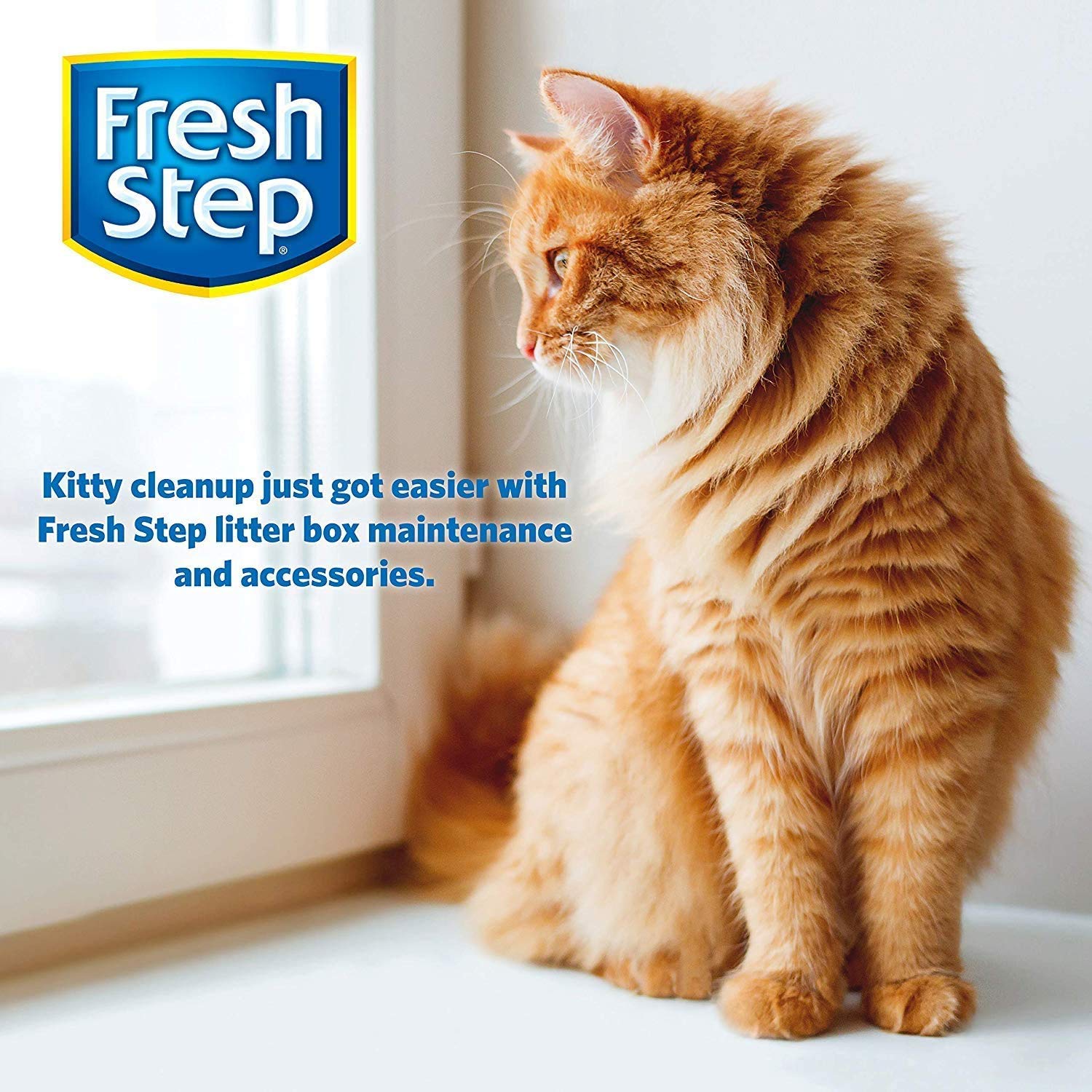 Fresh Step Cat Litter Crystals Deodorizer. Chosen for real quality, fits naturally into modern pet