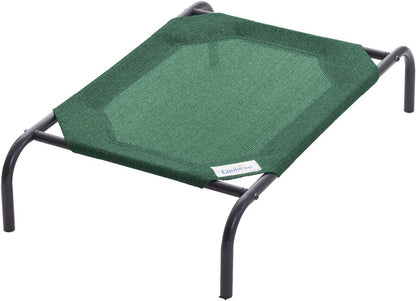 Coolaroo The Original Cooling Elevated Pet Bed,Brunswick Green, Small