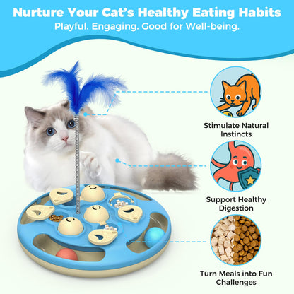 CGBD 3 in 1 Cat Treat Puzzle Feeder. Chosen for real quality, fits naturally into modern pet homes.