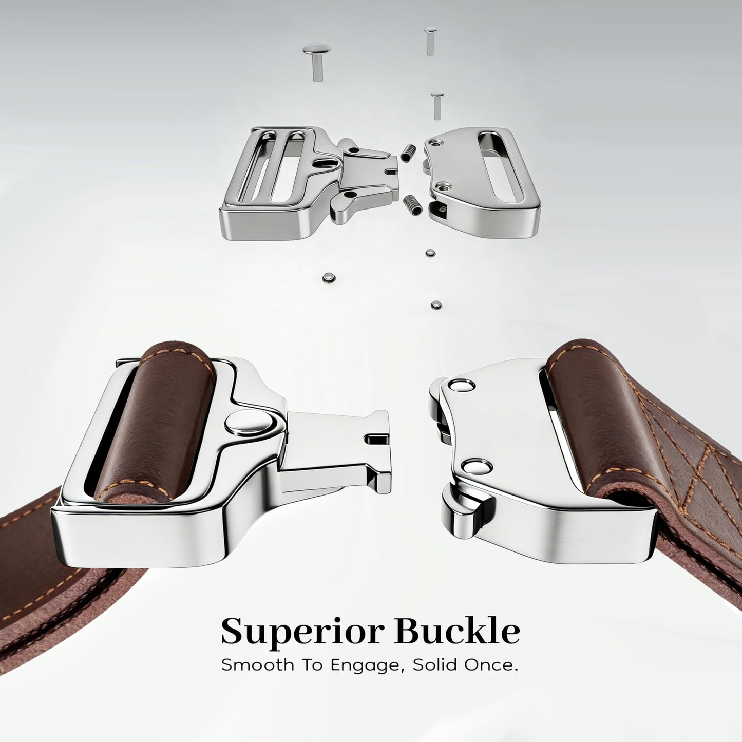 Leather Dog Collar 1.5in Wide，Quick. Chosen for real quality, fits naturally into modern pet homes.