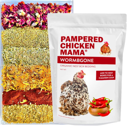 WormBGone Non-GMO Backyard Chicken Nesting Herbs (1 Pound)