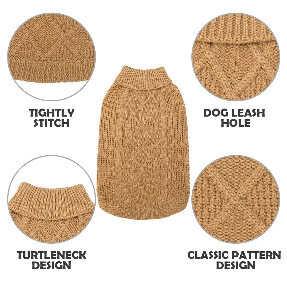 Mihachi Turtleneck Dog Sweater. Chosen for real quality, fits naturally into modern pet homes.