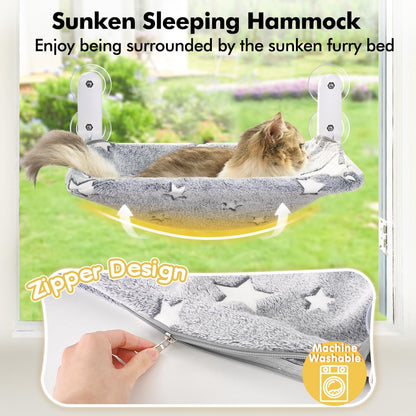 Zoratoo Glow in the Dark Cat Window Perch. Chosen for real quality, fits naturally into modern pet