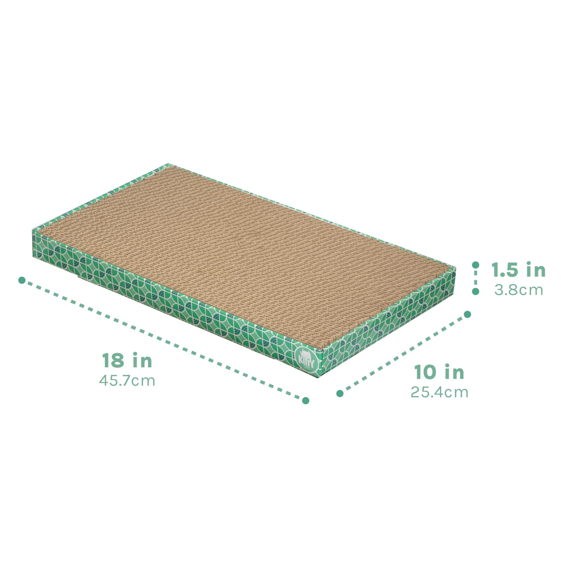 Kitty City XL Wide Corrugate Cat Scratchers 3 Pieces. Chosen for real quality, fits naturally into