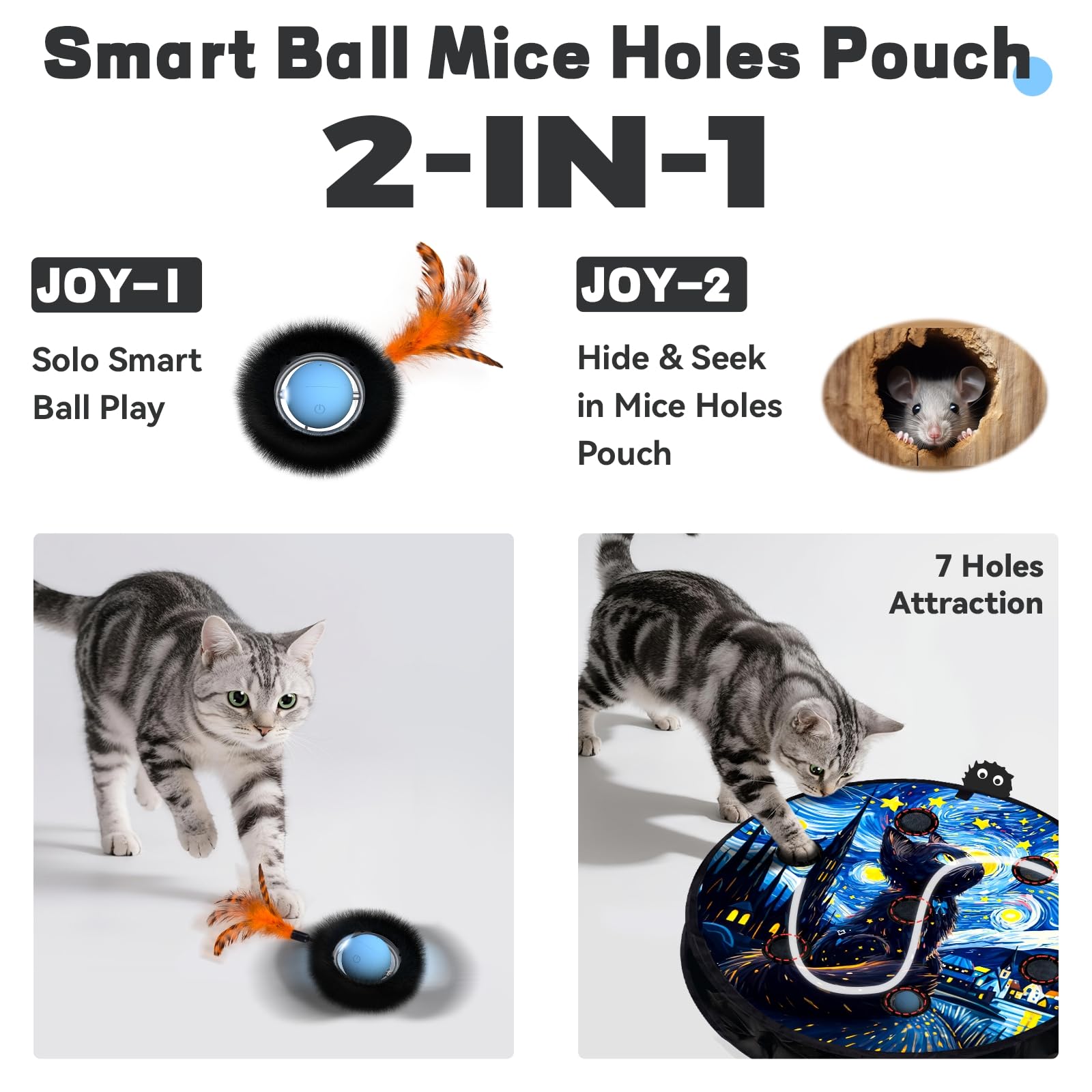 Interactive Cat Toy for Indoor Cats. Chosen for real quality, fits naturally into modern pet homes.
