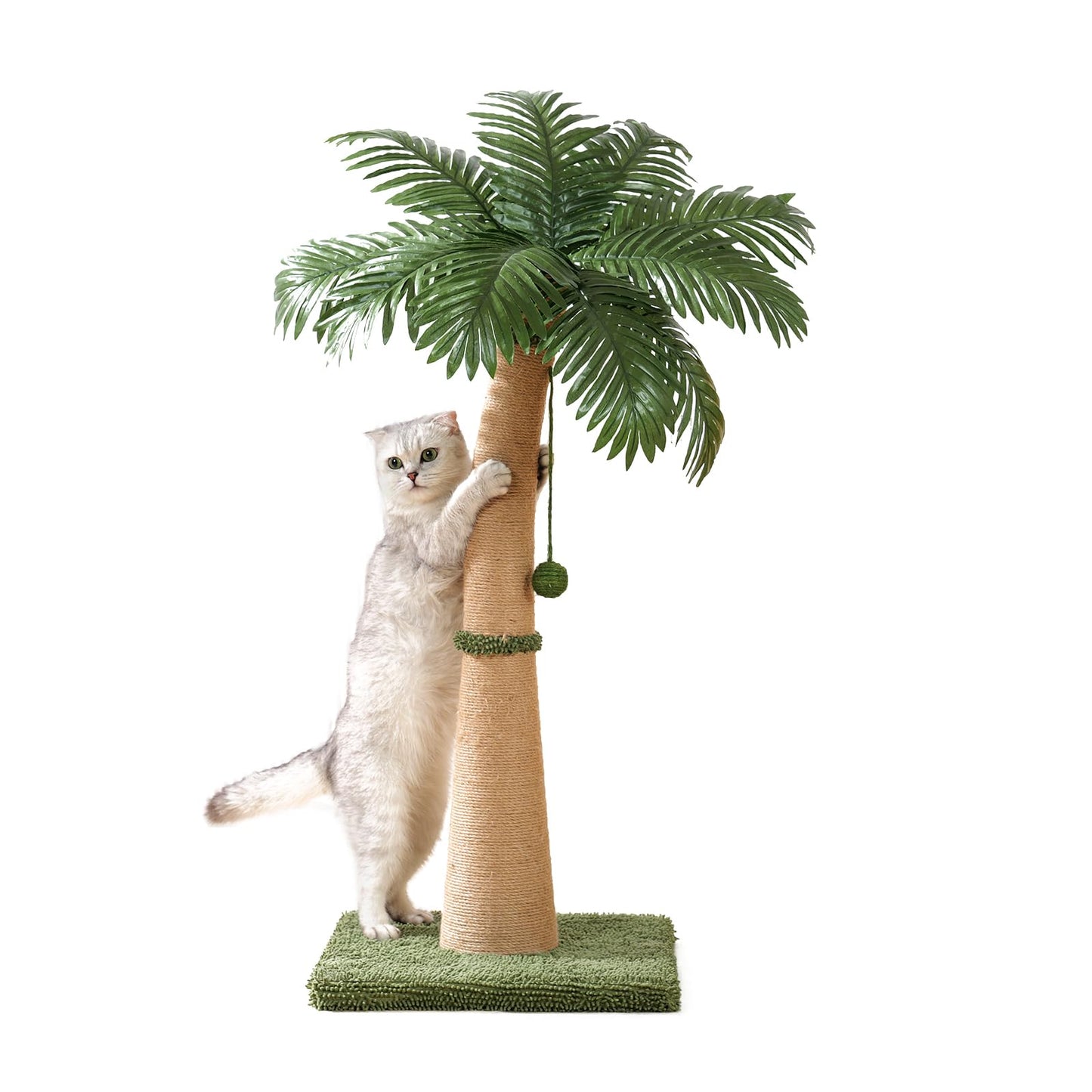 40'' Tall Cat Scratching Post Cat Tree. Chosen for real quality, fits naturally into modern pet