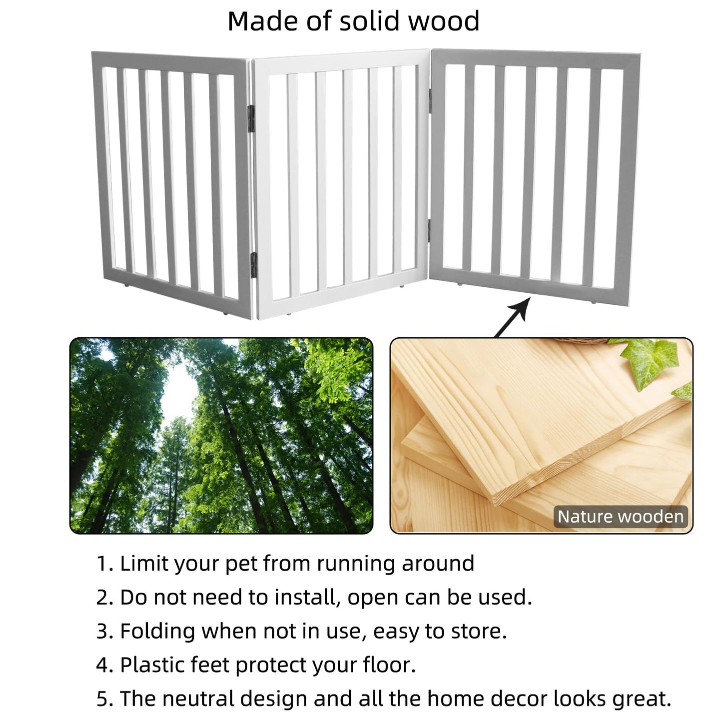 SFJC Dog Gate Indoor. Chosen for real quality, fits naturally into modern pet homes.