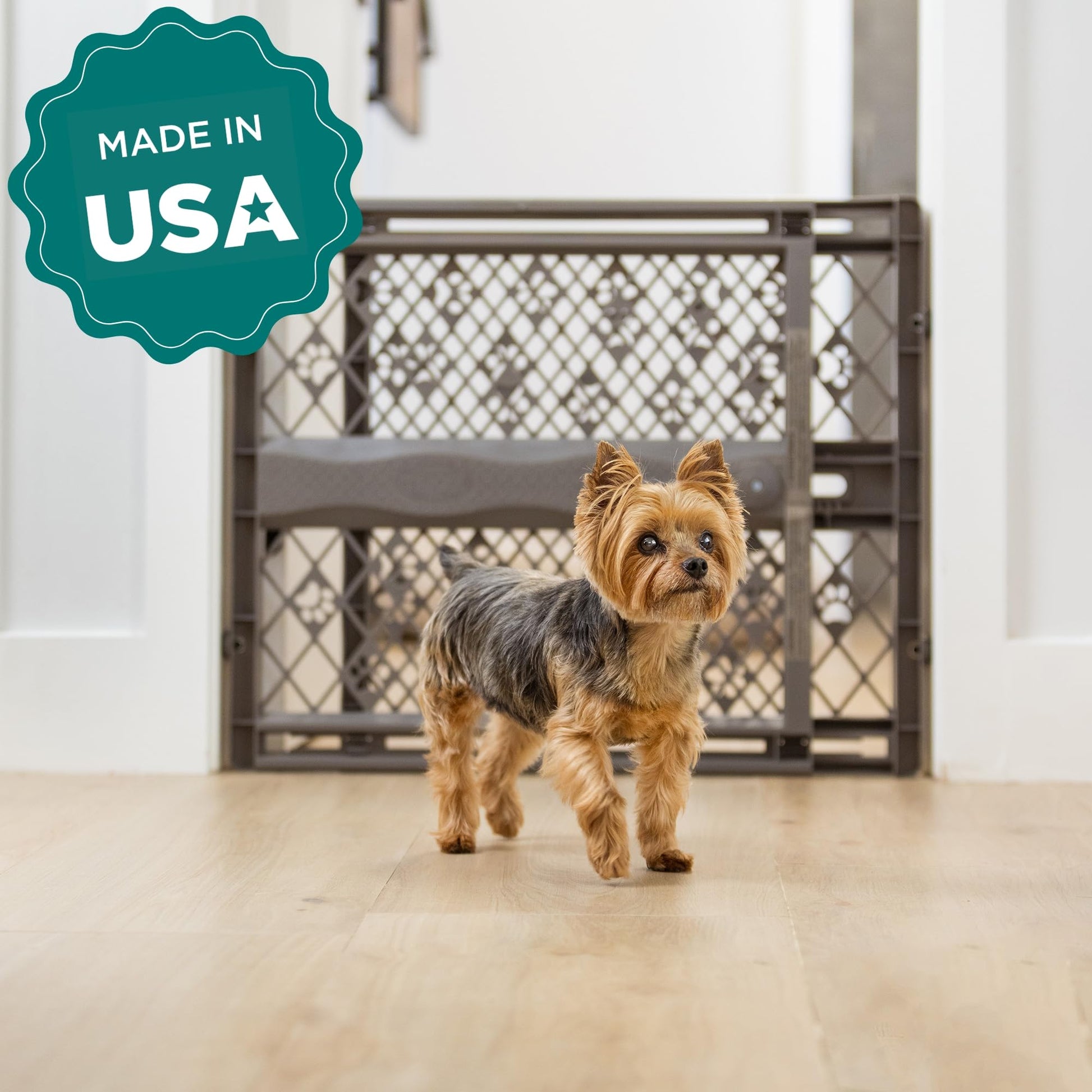 MYPET Paws Portable Pet Gate: 26. Chosen for real quality, fits naturally into modern pet homes.
