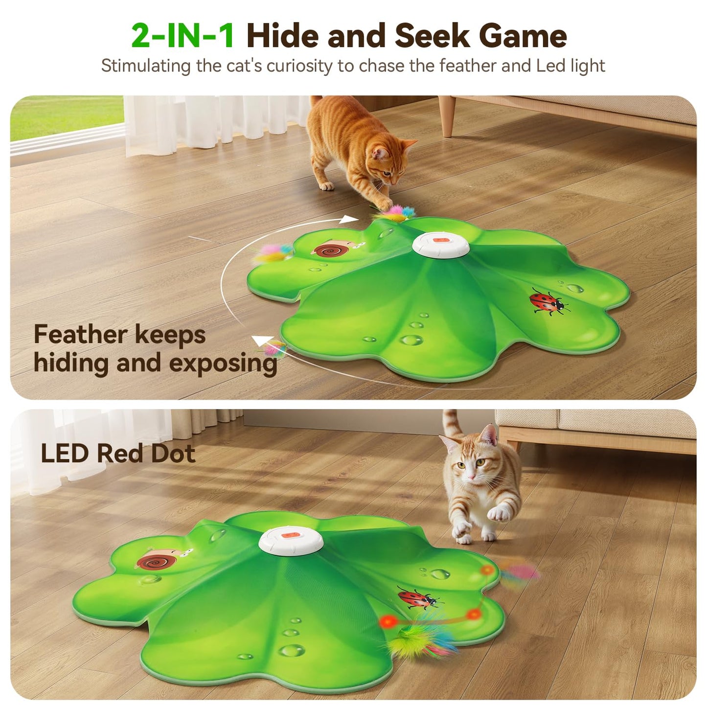 FEELNEEDY Rechargeable Cat Toys. Chosen for real quality, fits naturally into modern pet homes.