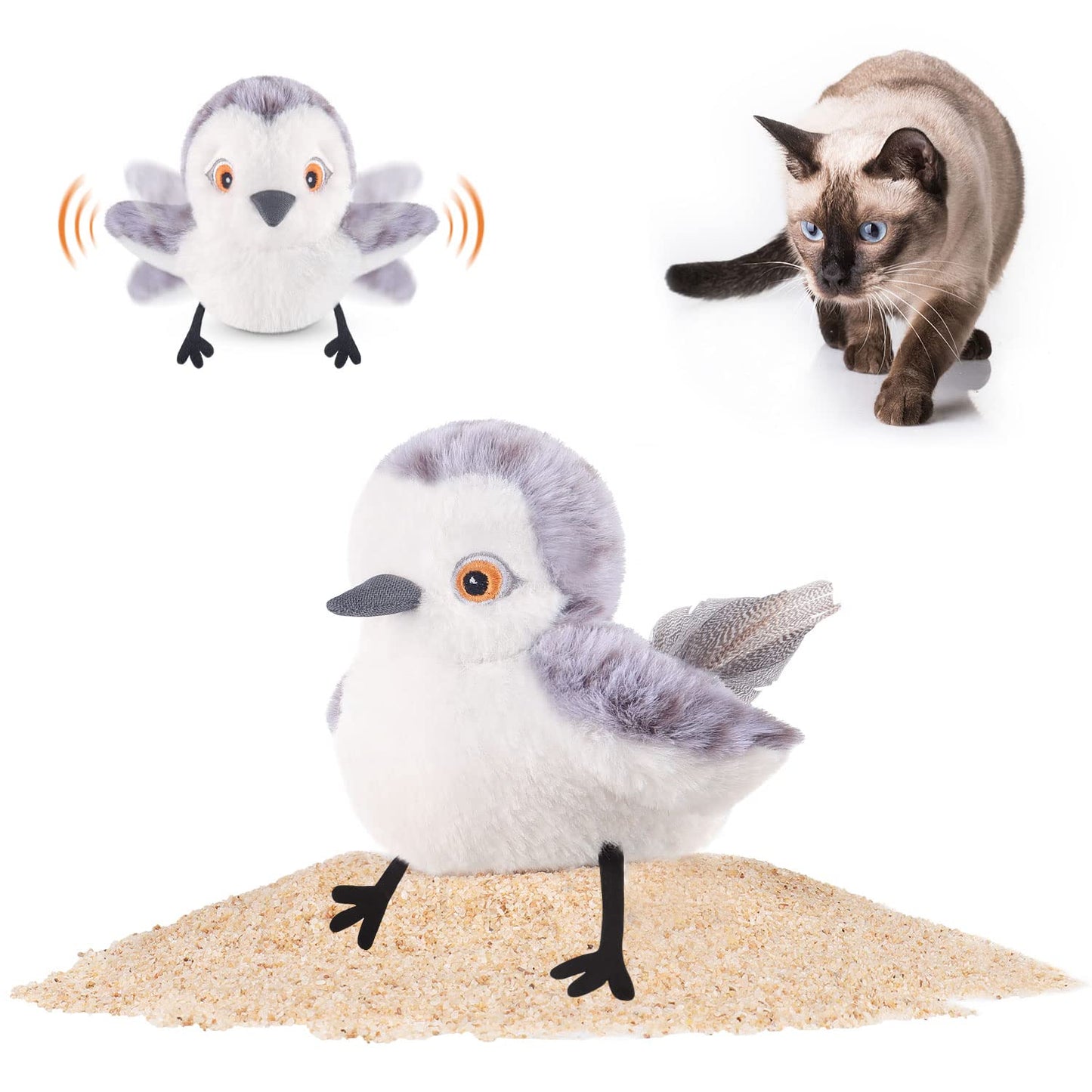 Potaroma Cat Toys Flapping Bird. Chosen for real quality, fits naturally into modern pet homes.