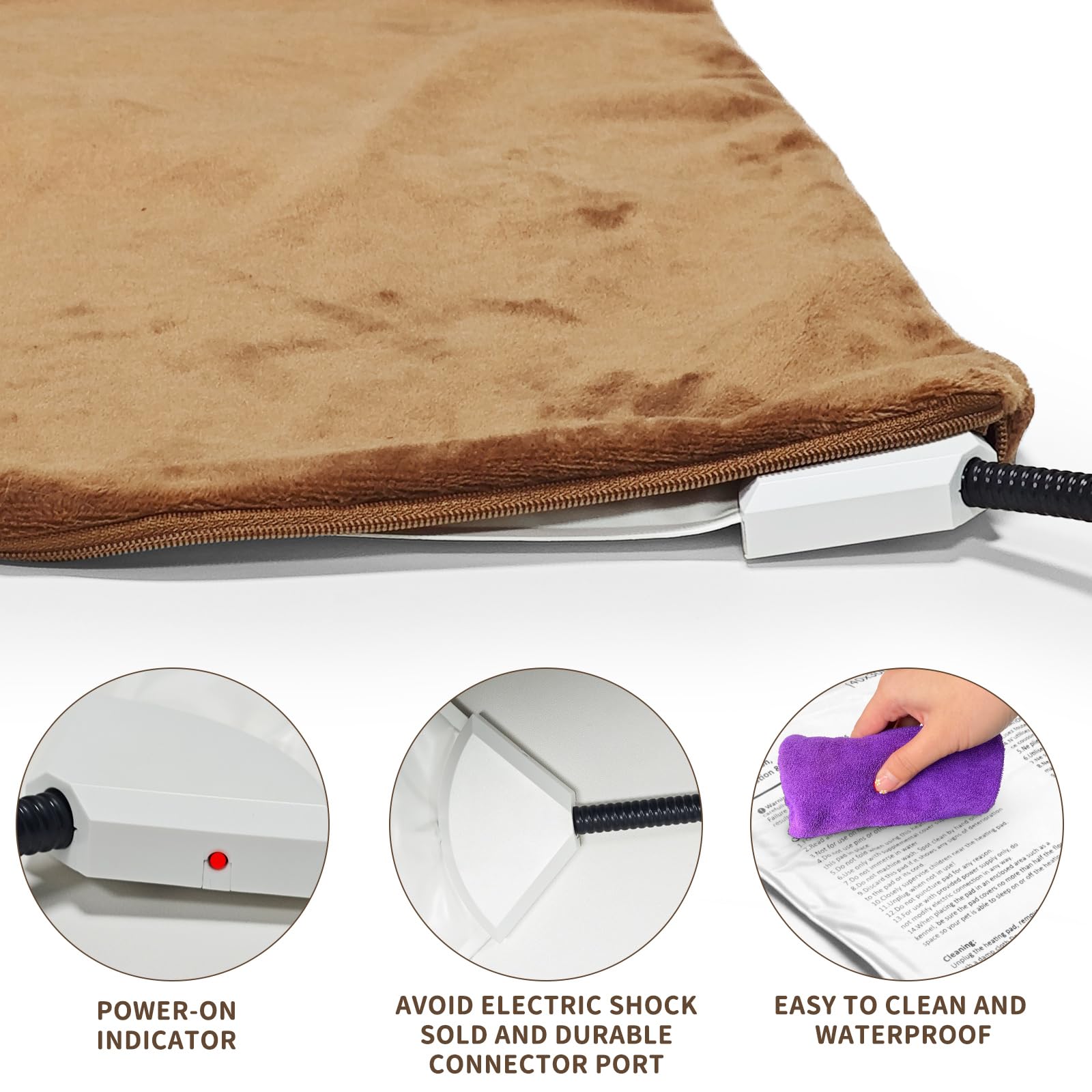 NAMOTEK Pet Heating Pad. Chosen for real quality, fits naturally into modern pet homes.