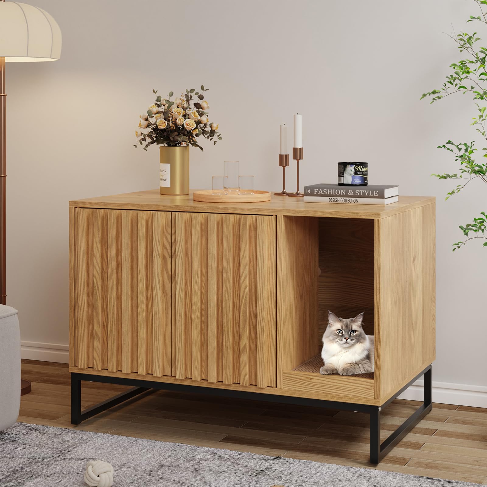 Halitaa Litter Box Enclosure. Chosen for real quality, fits naturally into modern pet homes.