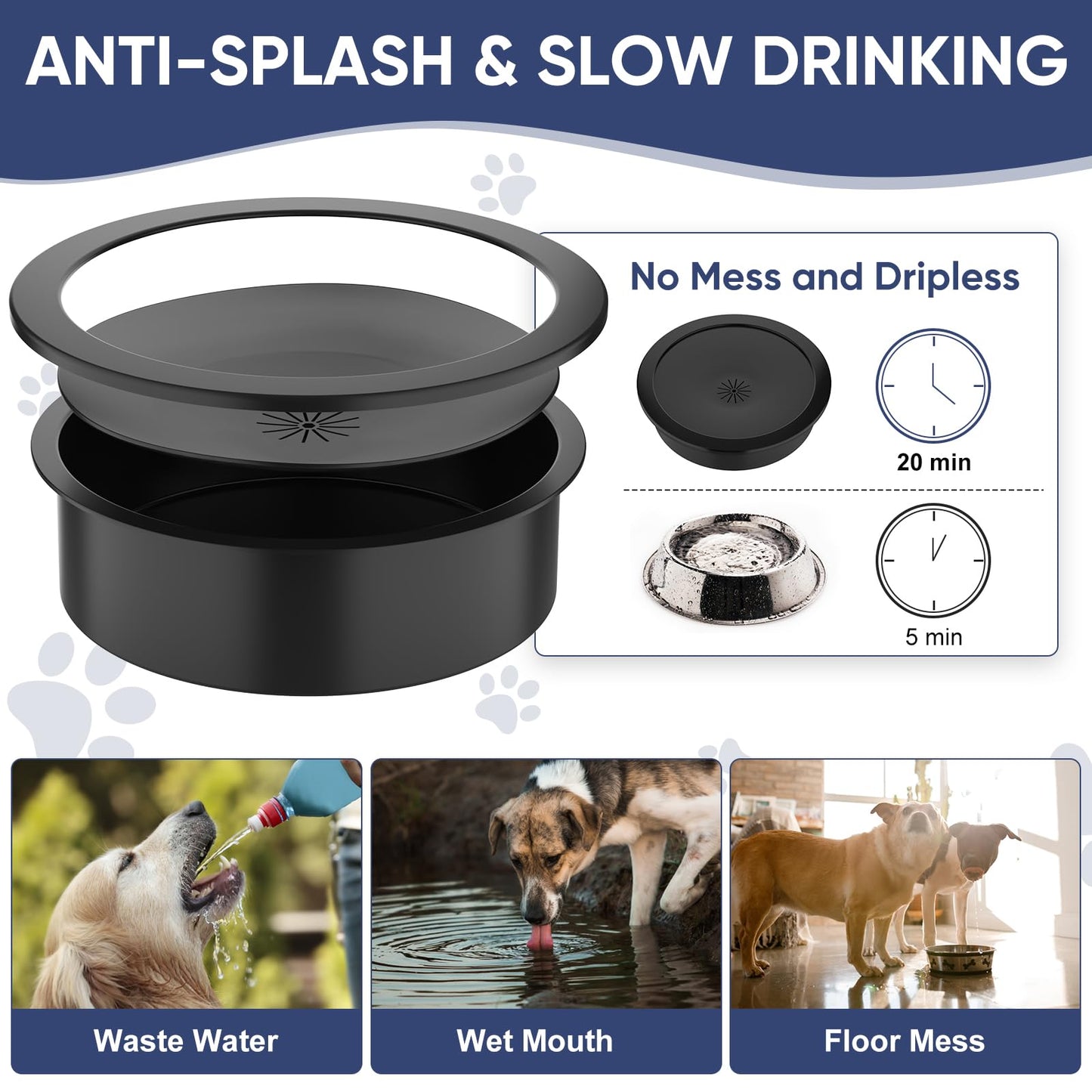 XIAZ Elevated Dog Bowls Large Breed Raised Dogs Bowl. Chosen for real quality, fits naturally into