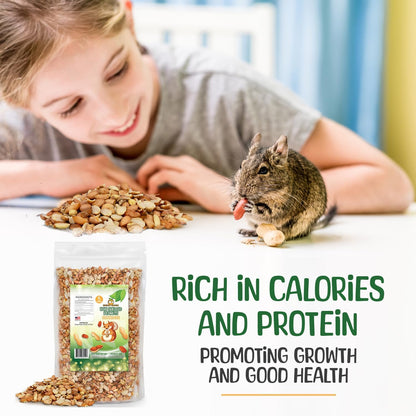 Premium Quality Raw Out of Shell Peanuts - 1 Pound - Shelled Peanuts for Birds – Wildlife Quality - Food for Squirrels, Deer, Birds, and Other Wildlife Animals – Grown in The USA