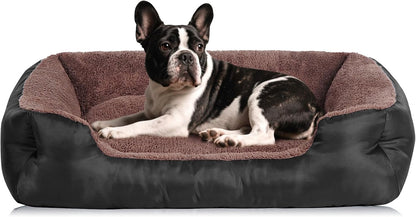 Dog Beds for Small Dogs, Soft Breathable Pet Bed Machine Washable, Small Dog Bed with Non-Slip Bottom