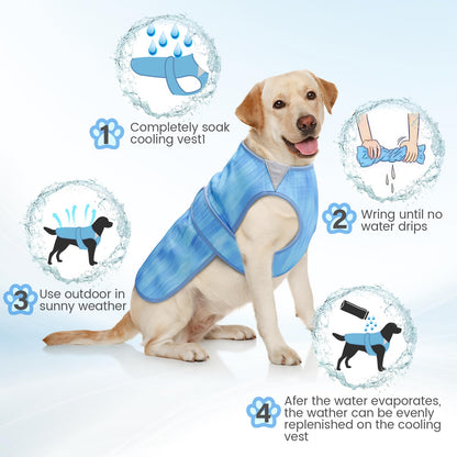 Tikibest Summer Dog Cooling Vest. Chosen for real quality, fits naturally into modern pet homes.
