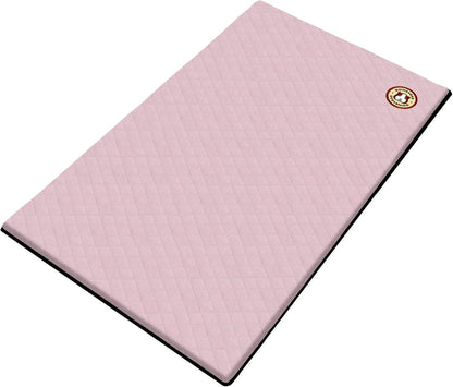 GuineaDad Premium Liner – Fleece Guinea Pig Cage Liner – Ultra-Plush Reusable Fleece Bedding with Waterproof Bottom – Extra Absorbent Liner for 2x4 C&C Cage (Blush)