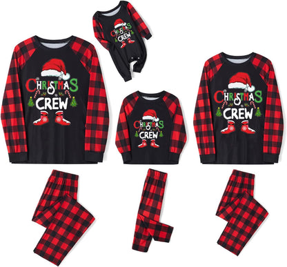 Matching Family Christmas Pajamas Set - Xmas Sleepwear PJs
