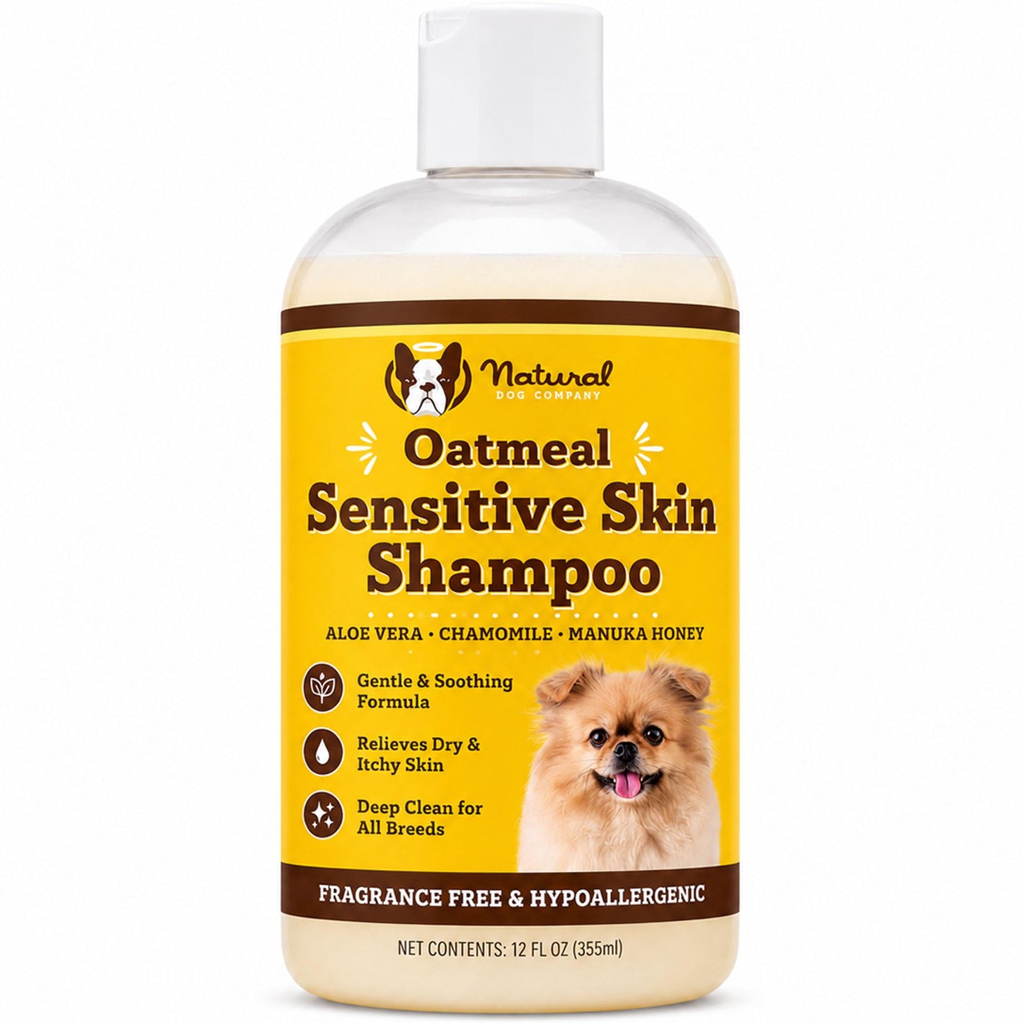 Natural Dog Company Sensitive Skin Dog Shampoo. Chosen for real quality, fits naturally into modern