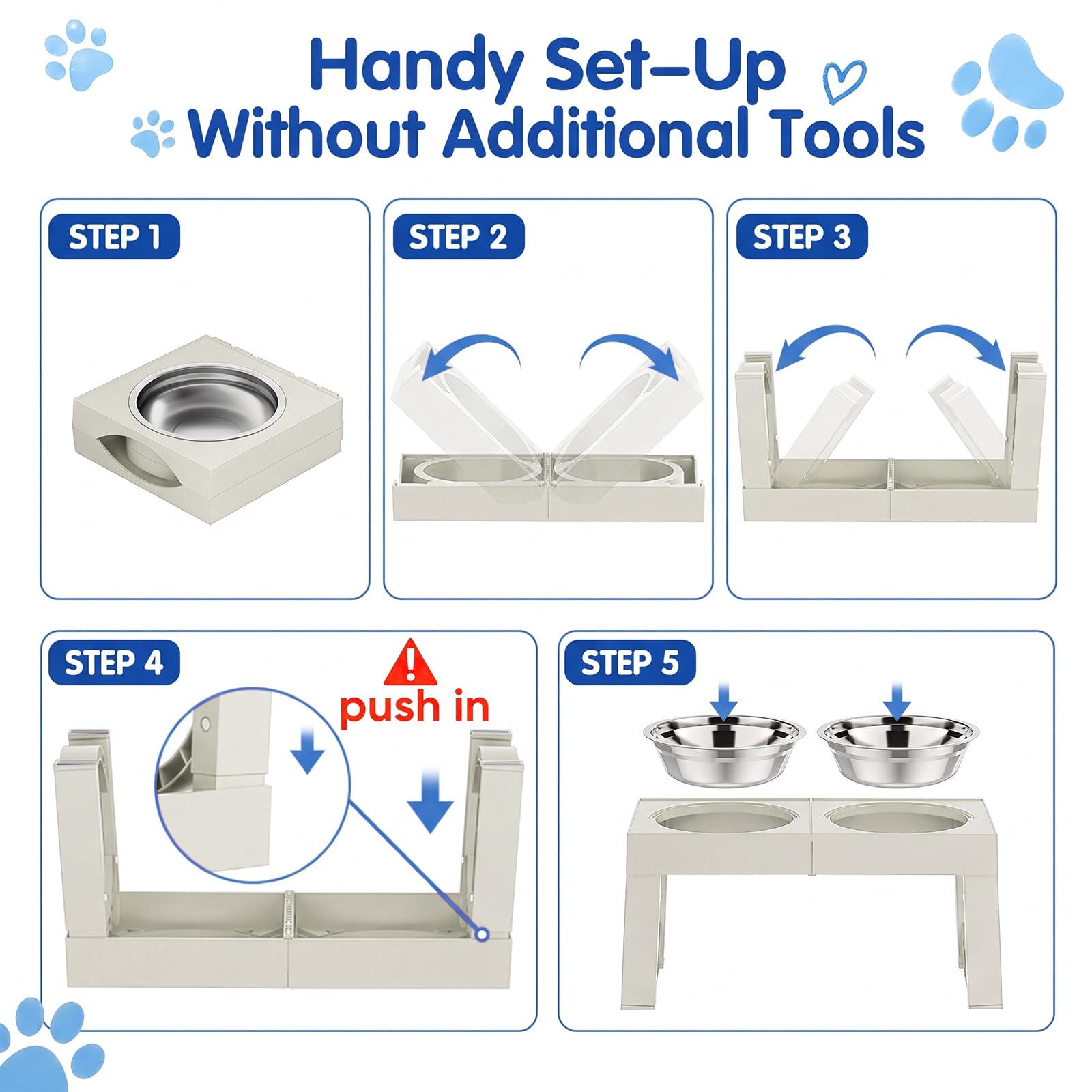 XIAZ Elevated Dog Bowls Large Breed Raised Dogs Bowl. Chosen for real quality, fits naturally into