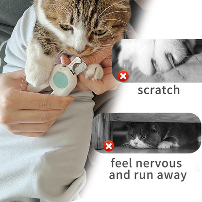 2PCS Cat Wrap for Cutting Nails, 21x21in Self-Adherent Pet Cat Grooming Wrap for Medicine, Nail Clipping, Teeth Brushing, Ear Cleaning | Anti-Escape Anti-Bite Anti-Scratch (Butterfly)