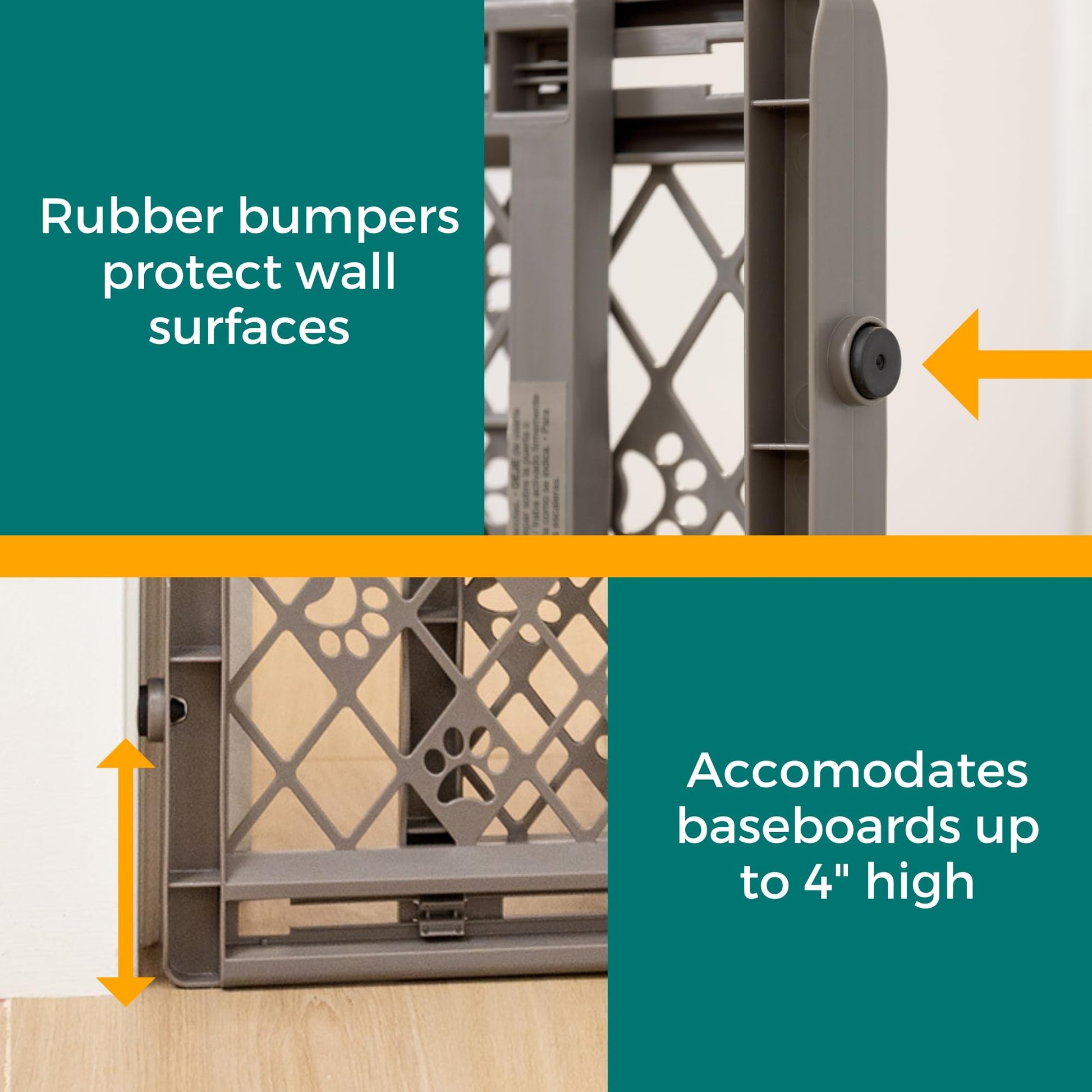 MYPET Paws Portable Pet Gate: 26. Chosen for real quality, fits naturally into modern pet homes.