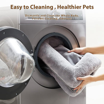 BFPETHOME Orthopedic Dog Beds for Extra Large Dogs, Washable Large Pet with Bolster, Orthopedic Large Dog Mats with Removable Covers & Waterproof Pet Bed for Pet